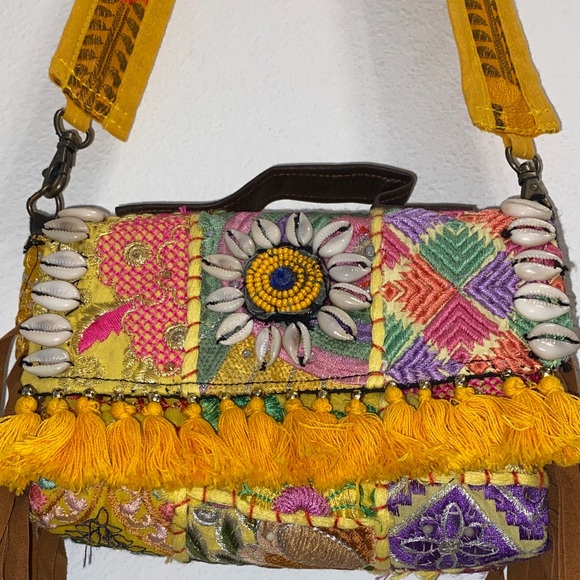 Colorful Bohemian Fringe Bag - Picture 11 of 13